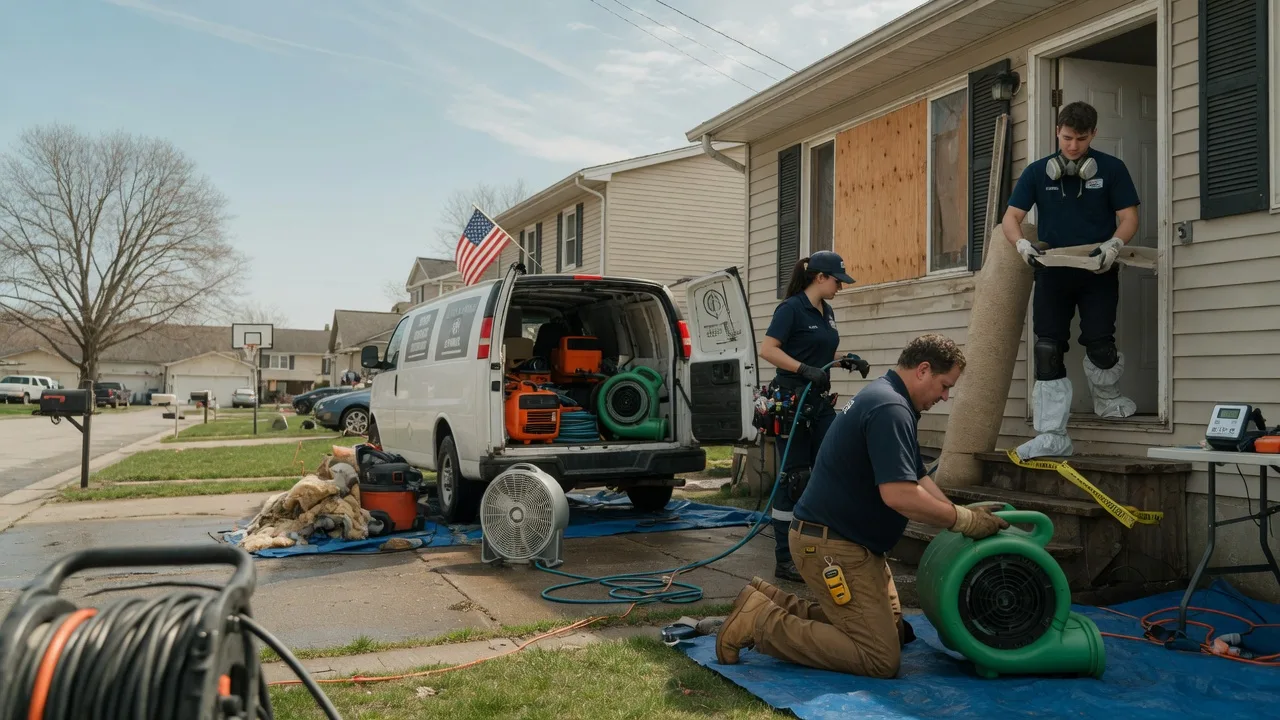 Water Damage Restoration in Lecompte, LA near me